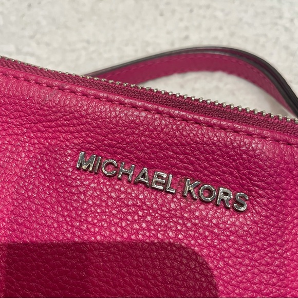 Michael Kors Hot Pink Wristlet - Picture 4 of 9